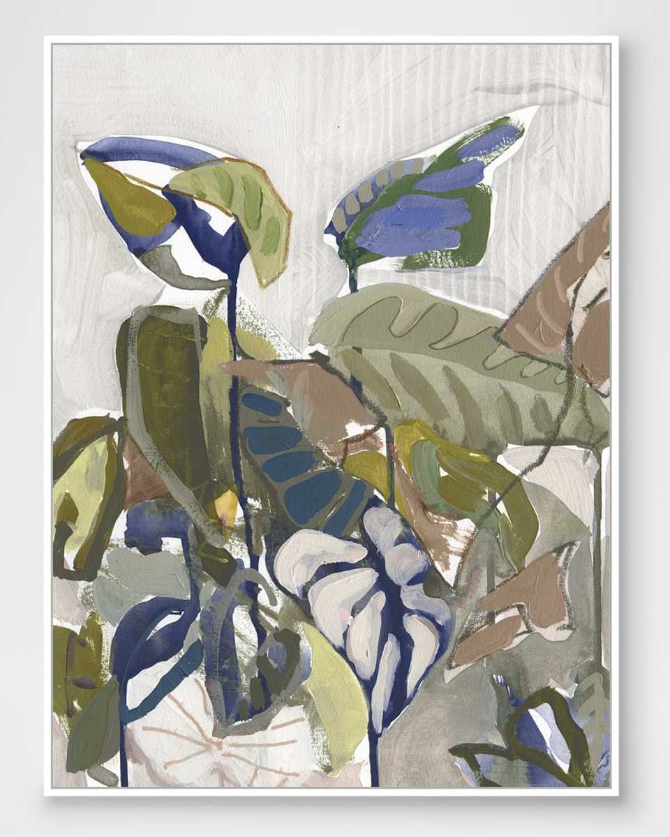 "House Plant Study 2" Framed Giclee